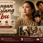 Banner film Jangan Buang Ibu menampilkan Nirina Zubir, Amanda Manopo, dan Refal Hady dalam drama keluarga Indonesia yang mengangkat kisah pengorbanan seorang ibu.